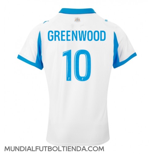 Camiseta Olympique de Marseille Mason Greenwood #10 Primera Equipación Replica 2025-26 mangas cortas